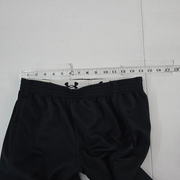 Under Armour small semi-fitted pants black all season gear 7027 sweat pants - Picture 3 of 9